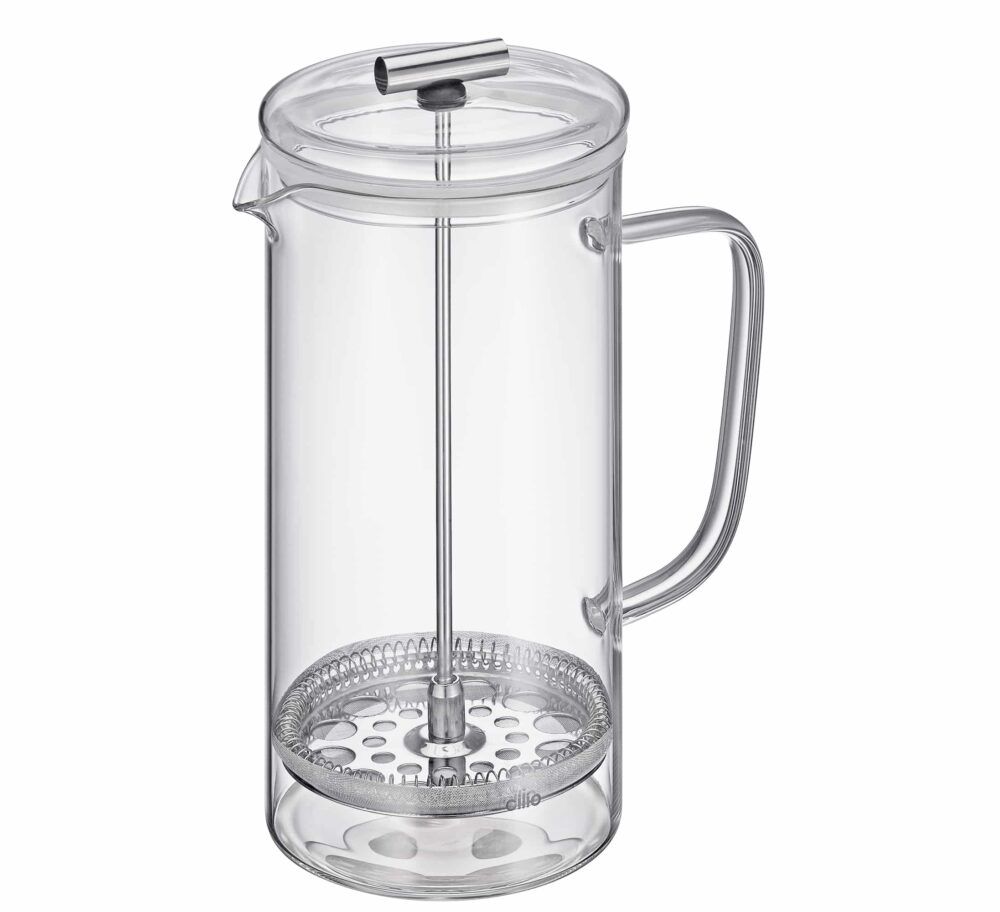 Cafetière à piston en verre 1L - Veneto CILIO