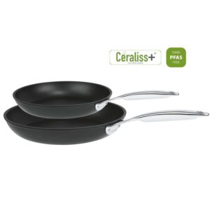 Set de 2 poêles Ceraliss+ - Castel'Pro CRISTEL