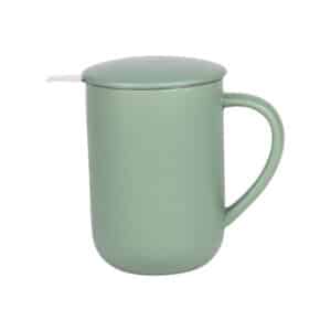 Tisanière en céramique 470ml Uno TABLE PASSION - Vert amande