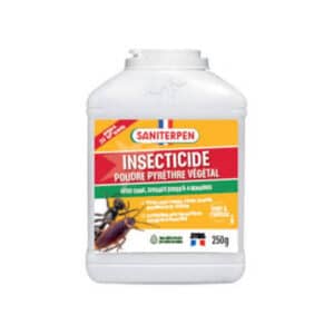 Poudre insecticide au Pyrèthre 250g SANITERPEN