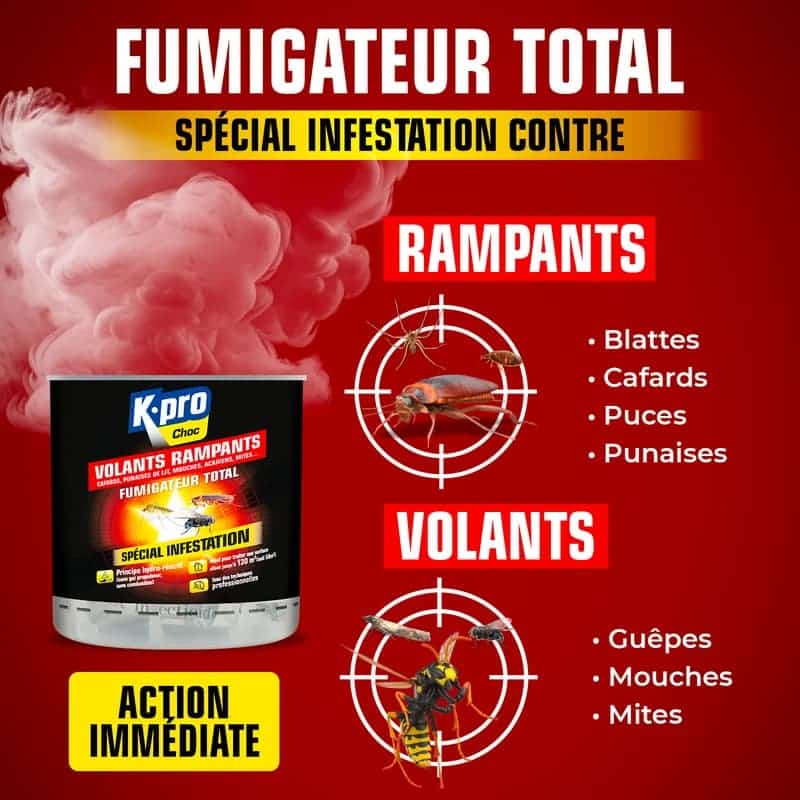 Fumigateur Tous insectes 10g K.PRO – Image 2