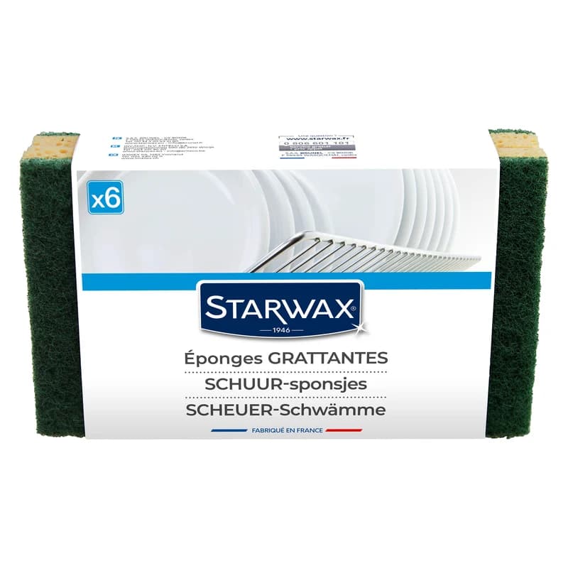 Éponges grattantes STARWAX