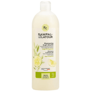 Shampoing & Gel douche - Sauge et Bergamote 1L RAMPAL LATOUR