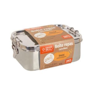 Boîte repas inox GRAND BEAU - Inox