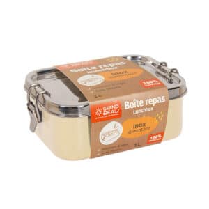 Boîte repas inox GRAND BEAU - Crème