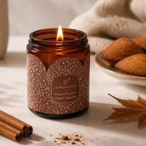Bougie végétale parfumée - Douce canelle LA BELLE DATCHA
