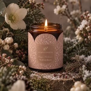 Bougie végétale parfumée - Noël en fleurs LA BELLE DATCHA