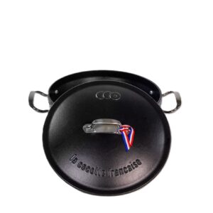 Cocotte en fonte ronde 26cm LA COCOTTE FRANÇAISE - Noir