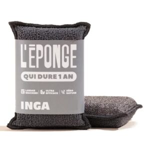 Éponge lavable grattante INGA