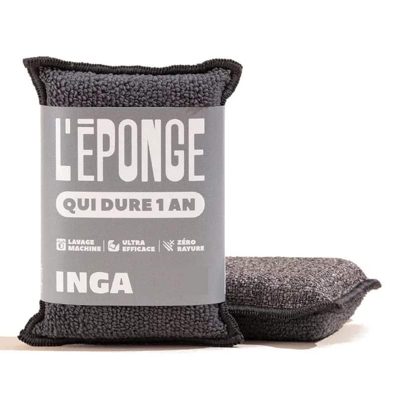 Éponge lavable grattante INGA