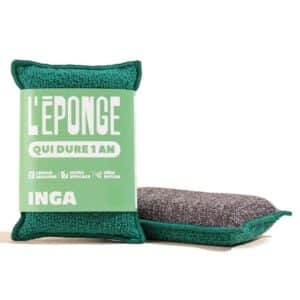 Éponge lavable grattante INGA - Vert