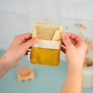 Gant sauve-savon APIMANI - Jaune